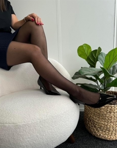 Marta du Chateau - MDCSilvia 2 Pack Tights 40Den - Black